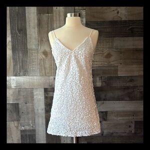 Lulu's sparkly sequin party dress XSmall romantic angelic gossip girl glamoratti